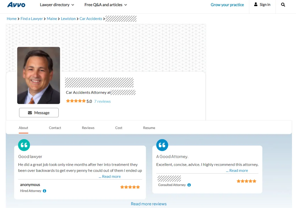 Legal directories for attorneys