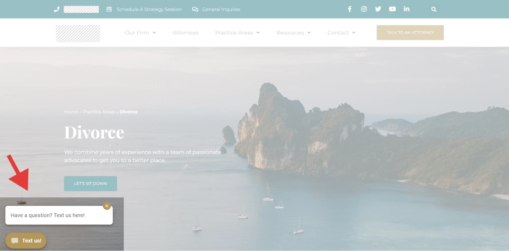live chat example