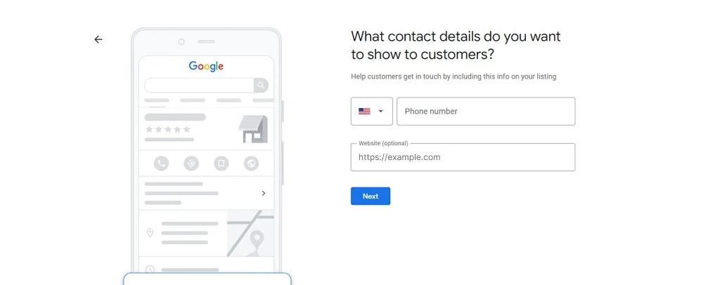 Include Contact Information