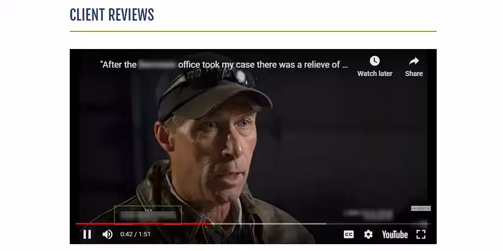 Video Testimonials