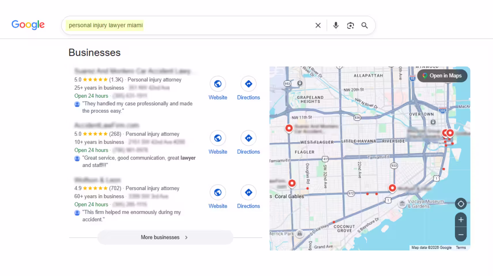 Personal Injury Clients Local SEO