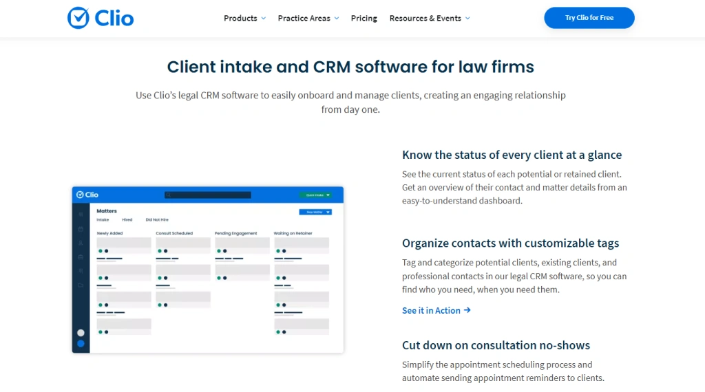 Clio CRM