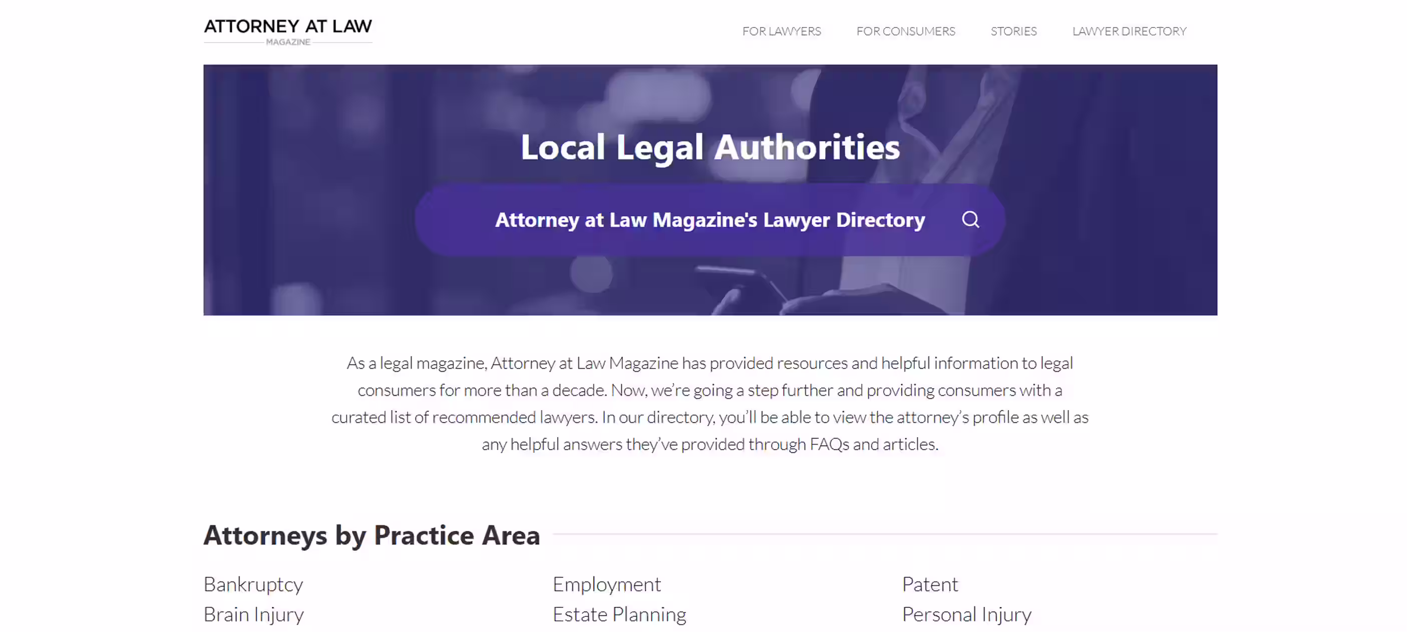 Attorney at Law Magazine