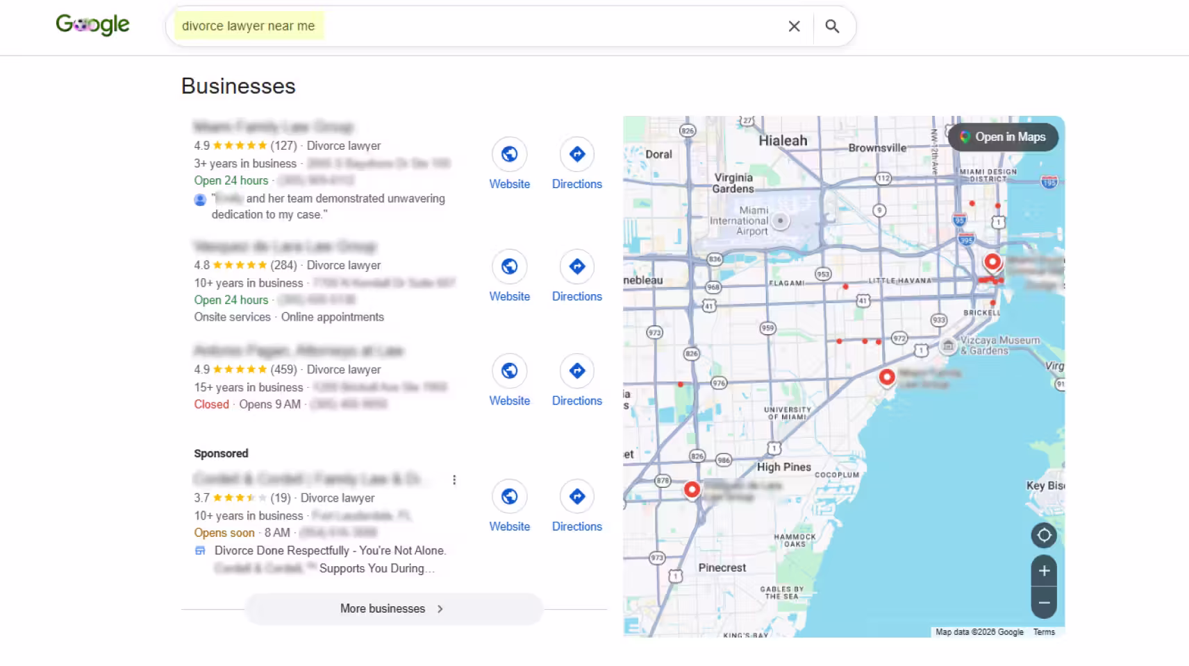 Google Maps for Lawyers