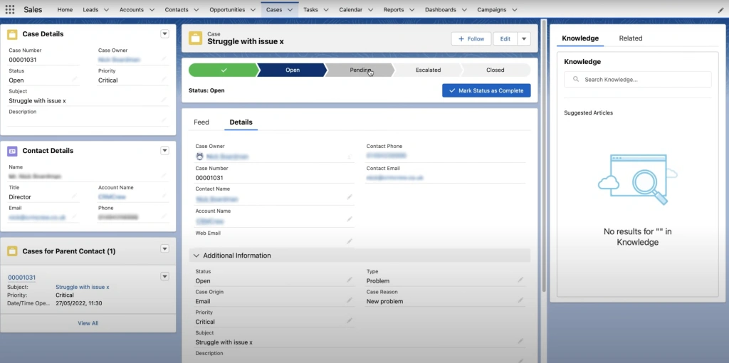 SalesForce CRM