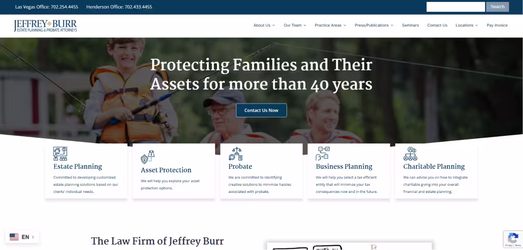 Jeffrey Burr Estate Planning & Probate Attorneys